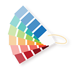 Brand and product development via integrated marketing programs - colour chart